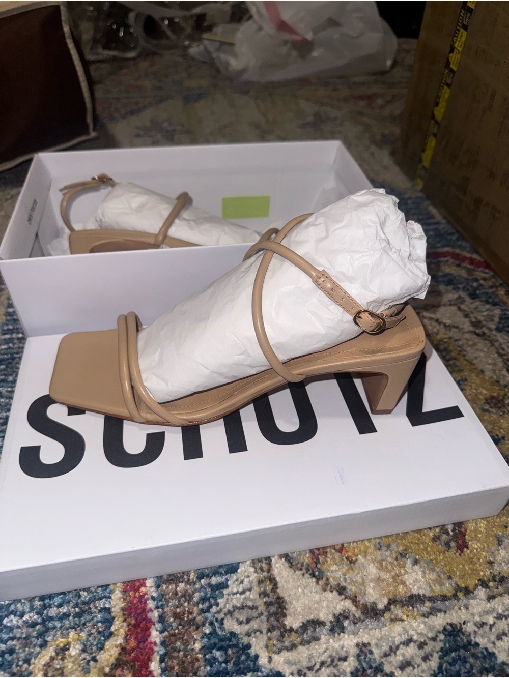 Schutz Aimee Block Sandal